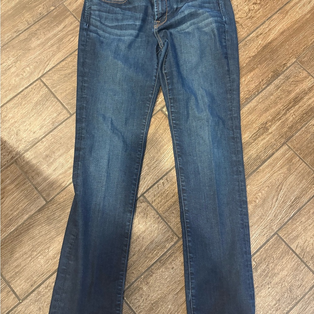 Lucky Brand Blue Straight Leg Denim with Classic Fade